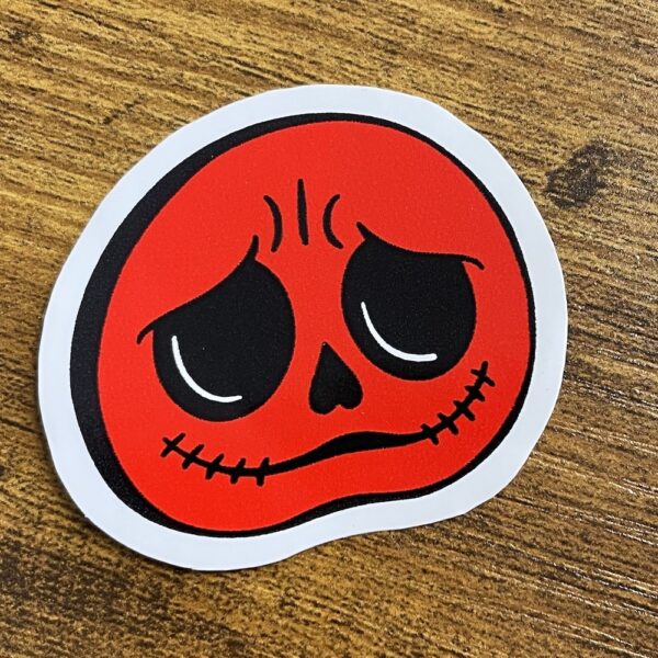 Little Red Doll Monster sticker