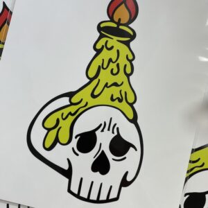 Skull Candle print
