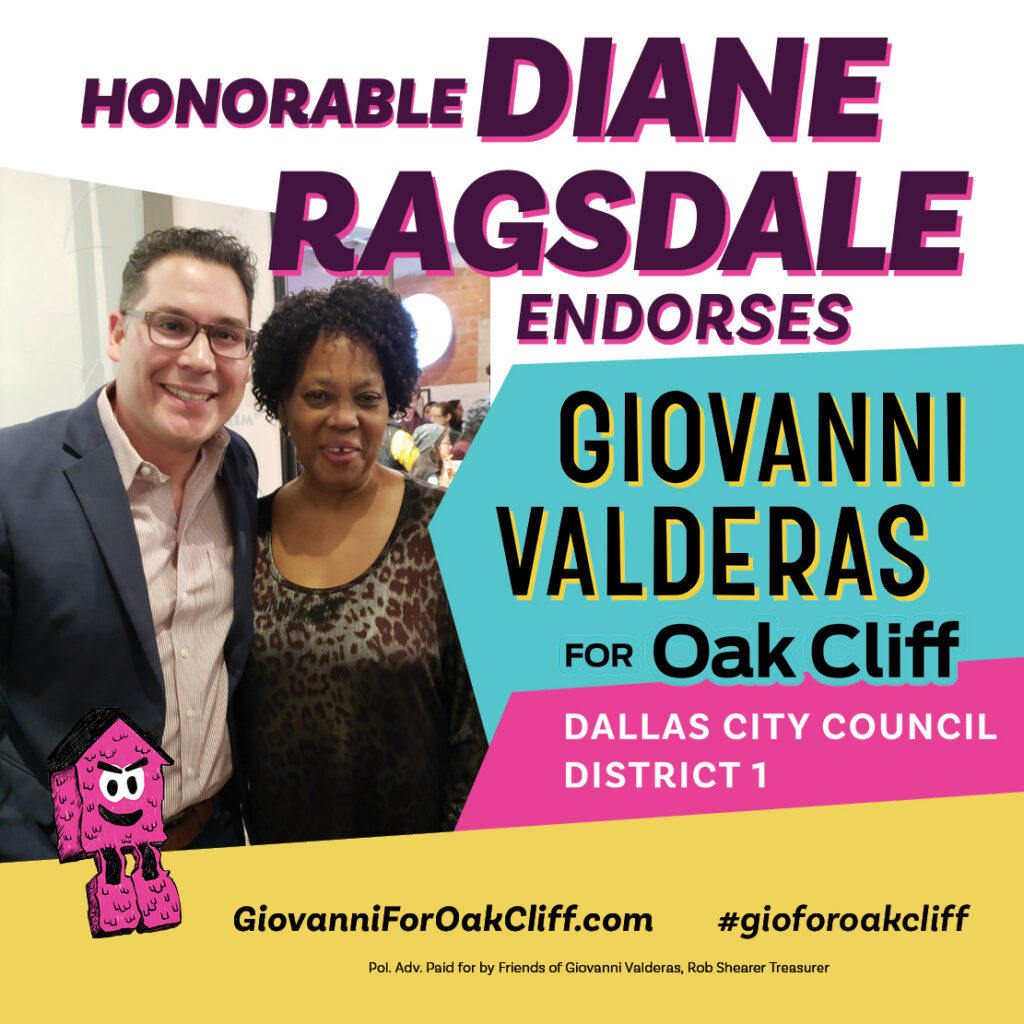 Social Media post announcing an endorsement